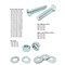 Boltsandnuts.Com Metric Flat Machine Screws Zinc Clear Assortment - 3371 PCS Assortment Kit #378 - alternate 5